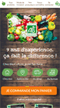 Mobile Screenshot of panier-bio-paris.fr